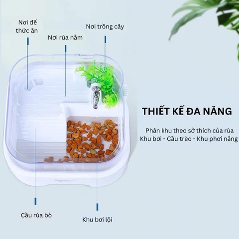 Hồ Nuôi RÙA Thông Minh - Tự Động JENECA GH-07,GH-09, GH-11