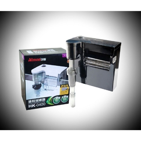Lọc Thác ATMAN HK0100 HK0300 HK0400 HK0600 - Lọc Treo Hồ Cá Đa Năng, Kiểu Dáng Đẹp, Có Hút Mặt