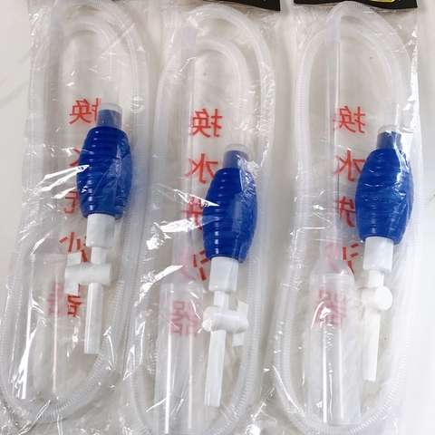 Ống Hút Nước Có Khóa - Dụng Cụ Thay Nước Hồ Cá, Bơm Tay Loại Tốt