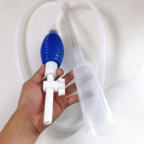 Ống Hút Nước Có Khóa - Dụng Cụ Thay Nước Hồ Cá, Bơm Tay Loại Tốt