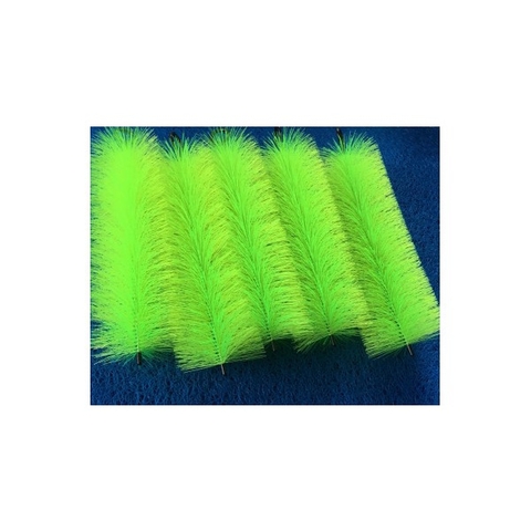 Chổi Lọc Màu Xanh Lá Dạ Quang Cho Hệ Thống Lọc Hồ Cá, Bể Cá Koi (Kích thước 40cm-60cm-80cm)