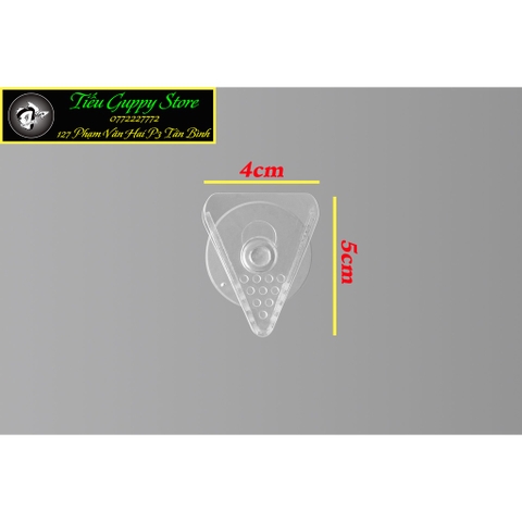 Rổ Trùng Chỉ Mica - Cốc cho Cá ăn Trùng Chỉ chất liệu Mica