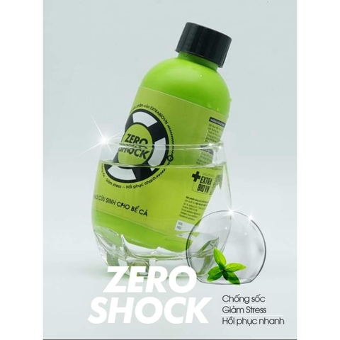 ZERO SHOCK - CHỐNG SỐC | GIẢM STRESS | HỒI PHỤC NHANH CHO CÁ CẢNH - sản phẩm từ ExtraBio