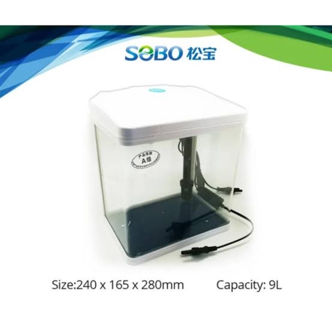 Bể Cá Nguyên Bộ SOBO - Tích Hợp sẵn Lọc và Đèn - T240F - T290F - T390F - T490F