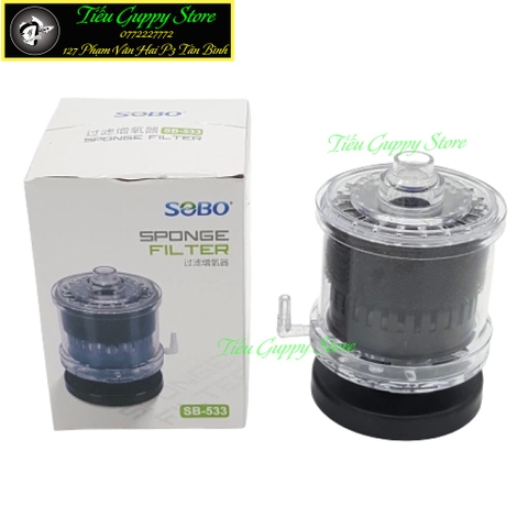 Lọc Vi Sinh Thế Hệ Mới Có Sẵn Vật Liệu Lọc Sobo SB-333, SB-533