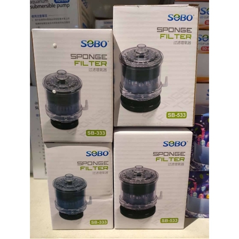Lọc Vi Sinh Thế Hệ Mới Có Sẵn Vật Liệu Lọc Sobo SB-333, SB-533