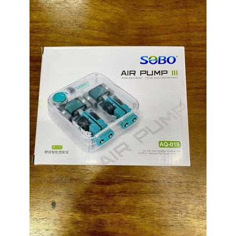 Máy Oxy Vỏ Trong Suốt Sobo AQ009 - AQ013 - AQ016 - AQ1019 | Có từ 1 tới 4 vòi, Kiểu Dáng Mới Lạ