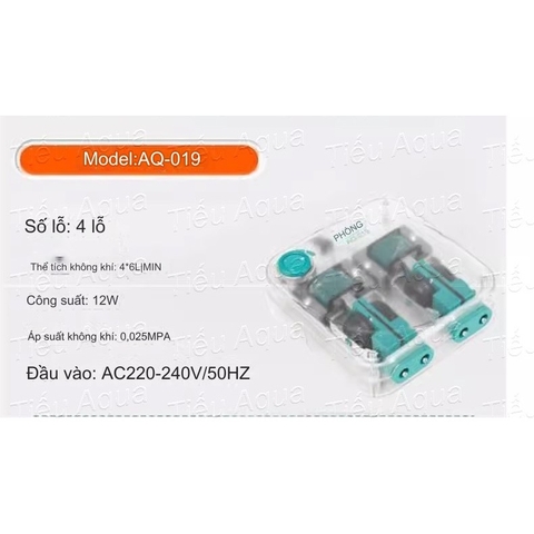 Máy Oxy Vỏ Trong Suốt Sobo AQ009 - AQ013 - AQ016 - AQ1019 | Có từ 1 tới 4 vòi, Kiểu Dáng Mới Lạ