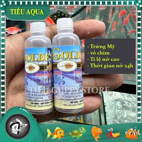 Artemia Golden Bay hủ 10gr - Trứng Artemia Ấp Nở của Mỹ