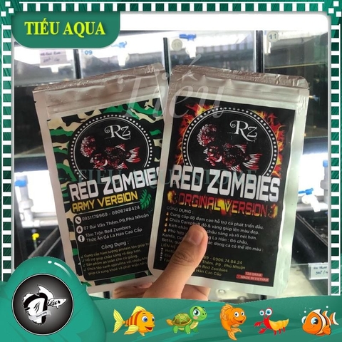 Tôm trộn Red Zombies - Thưc ăn cao cấp dành cho cá La Hán