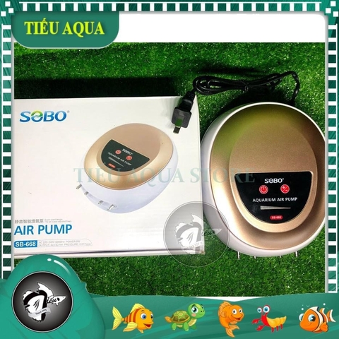 Máy sủi Oxy 4 vòi siêu êm Sobo SB-668