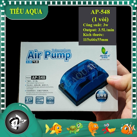 Máy Oxy Hồ Cá Jeneca AP568, AP648 - Máy Oxy thế hệ mới