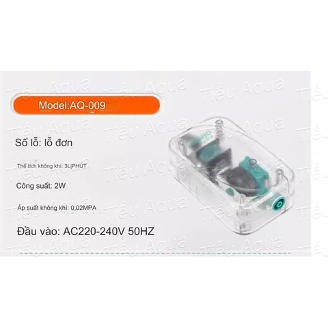 Máy Oxy Vỏ Trong Suốt Sobo AQ009 - AQ013 - AQ016 - AQ1019 | Có từ 1 tới 4 vòi, Kiểu Dáng Mới Lạ