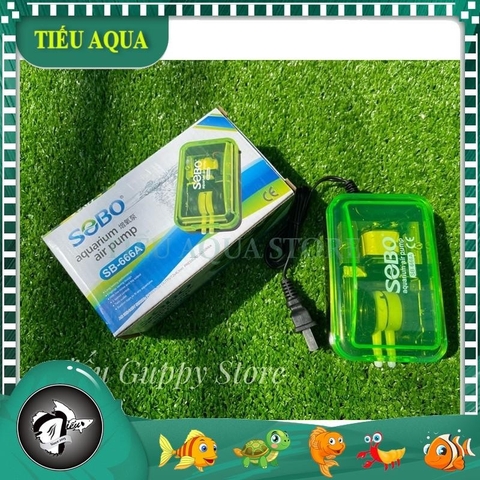 Máy Sủi Oxy SOBO Sb-333a và Sb-666a, chạy êm, kiểu dáng đẹp