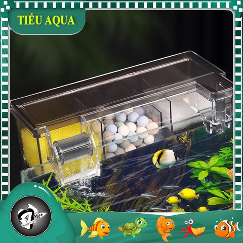 Lọc Tràn Thế Hệ Mới của Sobo - Tích Hợp Máy Bơm và Tặng Kèm theo Nhiều Vật Liệu Lọc AQ16H, AQ17H, AQ18H, AQ19H