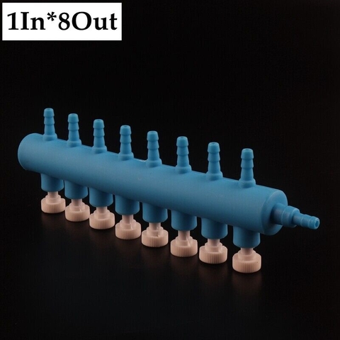 Đầu Chia Oxy Có Van Khóa - Van Oxi Loại Tốt, Sử Dụng Được Dây 4-8mm