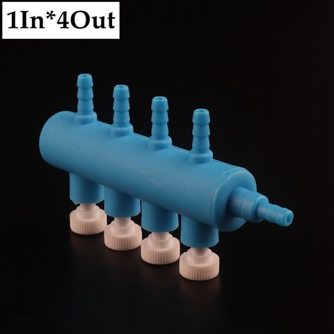 Đầu Chia Oxy Có Van Khóa - Van Oxi Loại Tốt, Sử Dụng Được Dây 4-8mm