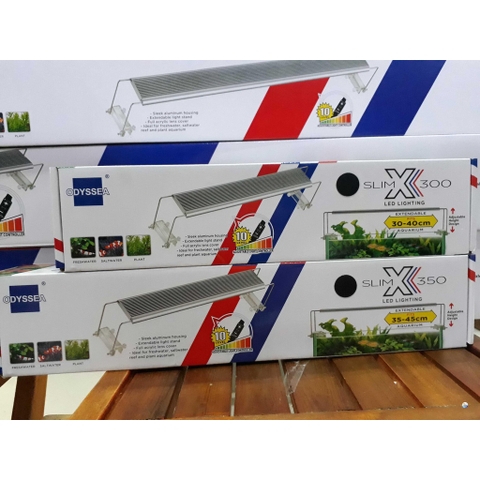 Đèn Led Cao Cấp ODYSSEA SLIM X - Ánh Sáng 10000k Có Tăng Giảm Ánh Sáng Cho Hồ Thủy Sinh, Hồ Cá Cảnh