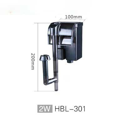 Lọc Thác Treo Hồ Cá Mini SUNSUN HBL 301, 501 701 Tích Hợp Lọc Váng