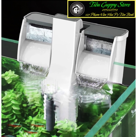 Lọc Thác Cao Cấp Sunsun XBA 200, XBA 300, XBA 500 có Tích Hợp Lọc Váng Chuyên Dụng Cho Bể Cá, Hồ Thủy Sinh