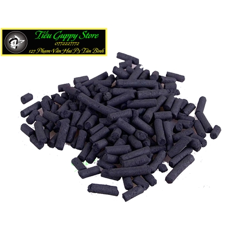 Than Hoạt Tính Lọc Nước - Vật Liệu Lọc, Khử Độc cho Hồ Cá (100gram)