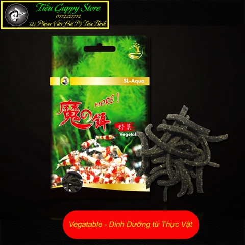 Thức ăn tép SL-Aqua MORE Đến từ Đài Loan - không gây ô nhiễm nước. Giúp thúc đẩy tép tăng trưởng, lên màu và sinh sản