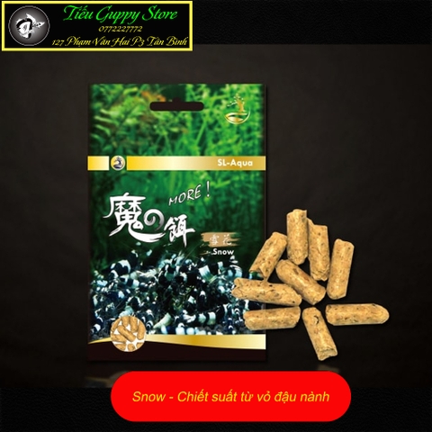 Thức ăn tép SL-Aqua MORE Đến từ Đài Loan - không gây ô nhiễm nước. Giúp thúc đẩy tép tăng trưởng, lên màu và sinh sản