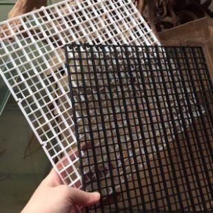 Tấm Nhựa Đa Năng 30x30cm có thể nối lại, dùng để Ngăn Hồ Kính, Đậy Hồ, Ngăn Đáy, Nâng nền ....