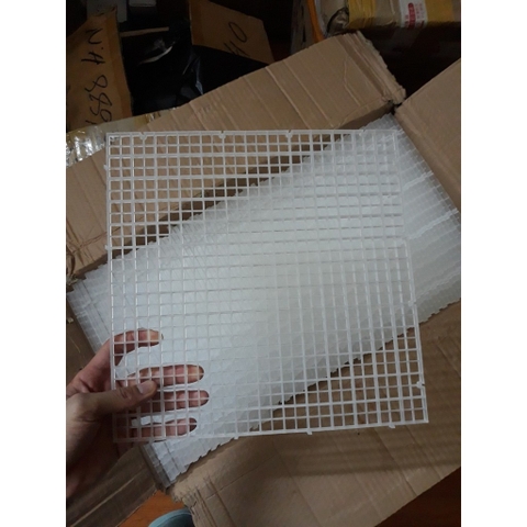 Tấm Nhựa Đa Năng 30x30cm có thể nối lại, dùng để Ngăn Hồ Kính, Đậy Hồ, Ngăn Đáy, Nâng nền ....