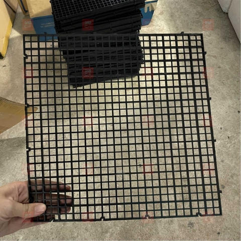 Tấm Nhựa Đa Năng 30x30cm có thể nối lại, dùng để Ngăn Hồ Kính, Đậy Hồ, Ngăn Đáy, Nâng nền ....