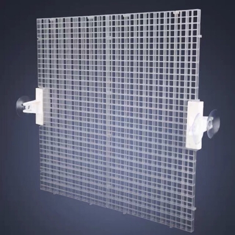 Tấm Nhựa Đa Năng 30x30cm có thể nối lại, dùng để Ngăn Hồ Kính, Đậy Hồ, Ngăn Đáy, Nâng nền ....