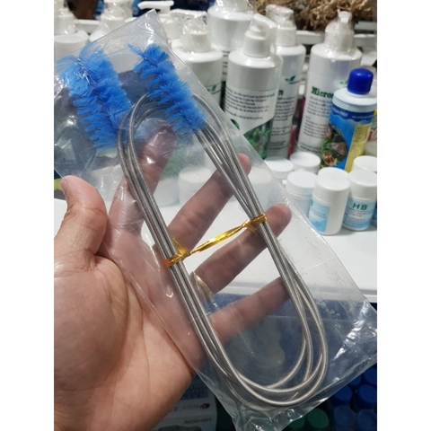 Dây Lò Xo Cọ Rửa Vệ Sinh Đường Ống Nước, Ống In Out Hồ Cá (dài 160cm)