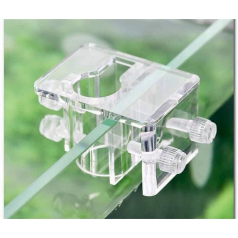 Kẹp Ống In Out Mica - Kẹp giữ ống in out bể thủy sinh - Sử dụng cho ống Phi 16-20