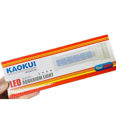 Đèn Led Thủy Tinh Kẹp Hồ Cá 1 Bên 3 chế độ màu - Thiết Kế Mỏng Đẹp và Sang Trọng