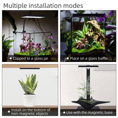 Đèn Led Week Aqua Mini 9Pro RGB và UV - Điều khiển bằng App Điện Thoại