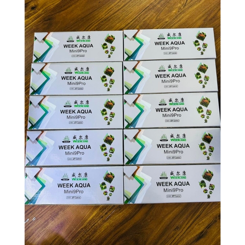 Đèn Led Week Aqua Mini 9Pro RGB và UV - Điều khiển bằng App Điện Thoại