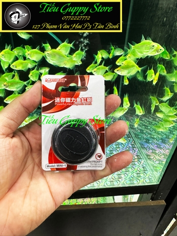 Nam Châm Chùi Hồ Mini chuyên dụng cho Bể Cá Nhỏ dưới 5mm - kiểu dáng nhỏ gọn, tinh tế