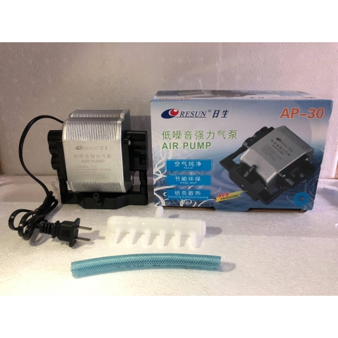 Máy Thổi Oxi Hồ Cá Resun AP30 - AP50 - AP80 Máy Mạnh, Bền Bỉ, Tiếng Êm