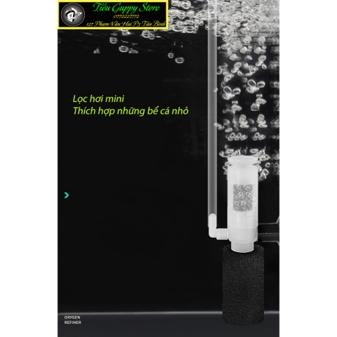 Lọc Vi Sinh Mini Cho Những Hồ Cá Nhỏ, Hồ Betta, Hồ Để Bàn