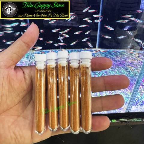 Phôi Artemia Ăn Liền - Thức Ăn Dinh Dưỡng dành cho cá cảnh nhỏ (ống 3gram)