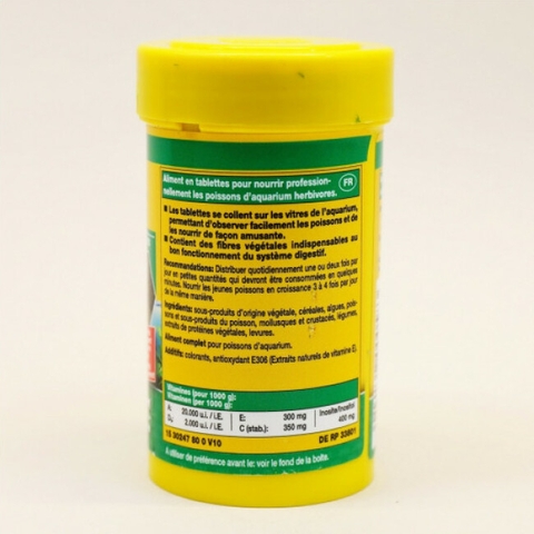 Thức Ăn Dán Kính Chứa Tảo JBL NOVO Fect - Thức Ăn Chuyên Dụng dành cho cá cảnh nhỏ và cá Thủy Sinh