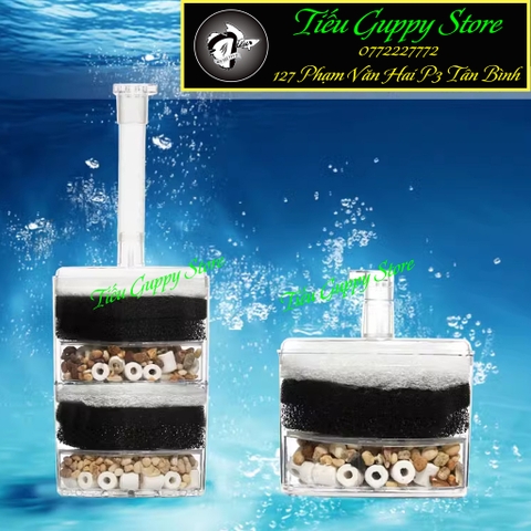 Lọc góc kiểu dáng đẹp Xy-2008 và Xy-2010, sử dụng tốt nhất cho hồ cá