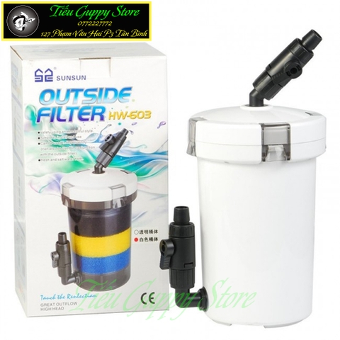 Lọc Phụ SUNSUN 602 603 604 - Lọc Nước Hiệu Quả, Vận Hành Êm Ái