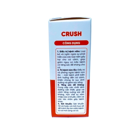 Hodicare Crush - Dung Dịch Kháng Nấm, Túm Lắc, Sát Trùng Cá Mới, Tăng Sức Đề Kháng