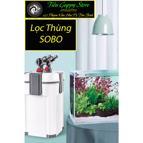 Lọc Thùng SOBO Cải tiến Tích hợp UV và Hút Mặt AQ901F, AQ903F, AQ905F, AQ907F, AQ909F