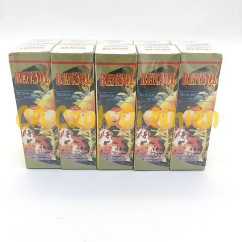 BENSOL Chuyên Xử Lý và Phòng Nấm Ký Sinh Trùng Cho Cá Cảnh 30ML