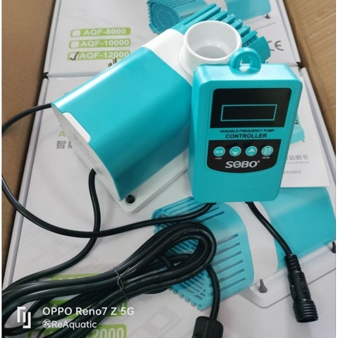 Máy Bơm Chìm Chống Giật SOBO AQF Kèm Bảng Điều Khiển Điện Tử, Công Suất từ 1500L/H --> 12000L/H