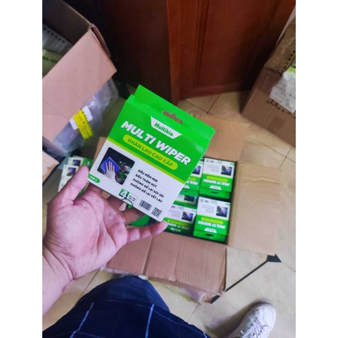Khăn Lau Hồ Kính Cao Cấp Multi Wiper - Siêu mịn, Siêu Thấm Hút, Ko để lại vết lau
