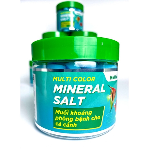 Multibio Multi Color Mineral Salt - Muối Khoáng Phòng Bệnh cho cá cảnh