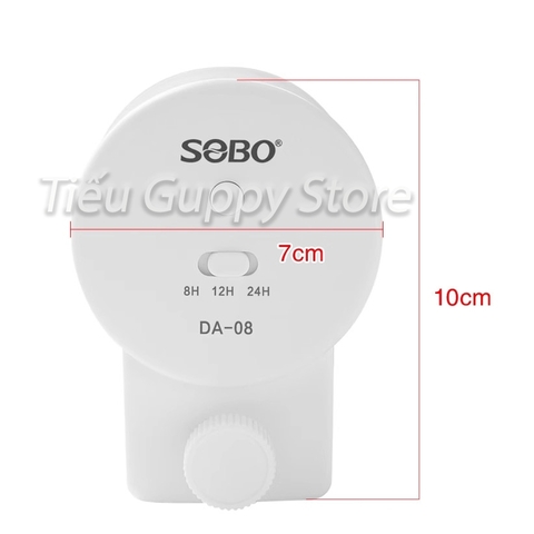 Máy cho ăn tự động hồ cá chạy pin SOBO DA-08